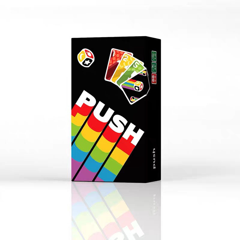 Push Up Board - Permainan Kartu Dorong Permainan Papan Strategi