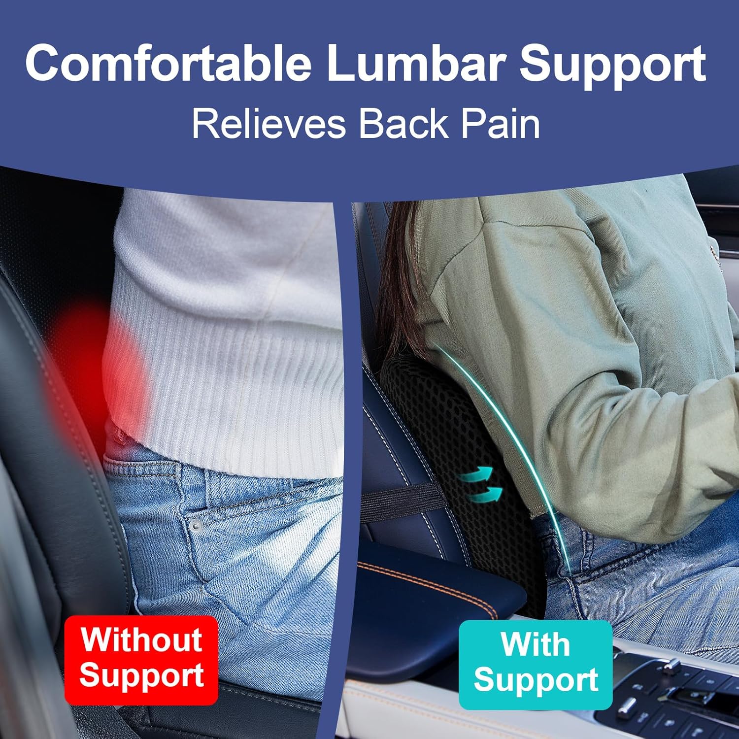 Bantal Penyangga Pinggang Ergo - Posture Corrector Back ulasan dan harga