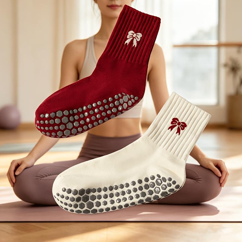 1 Pasang Kaus Kaki Anti Selip  - Yoga Of Fitness ulasan dan harga