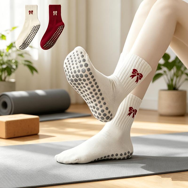 1 Pasang Kaus Kaki Anti Selip  - Yoga Of Fitness ulasan dan harga