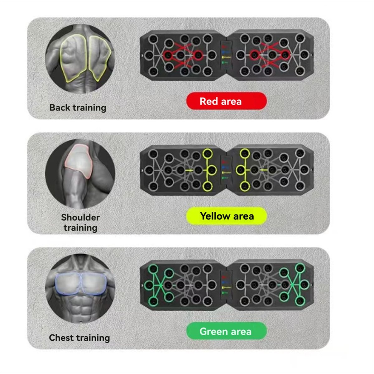 Produk baru: Set Papan PushUp  - Push Up Board ulasan dan harga