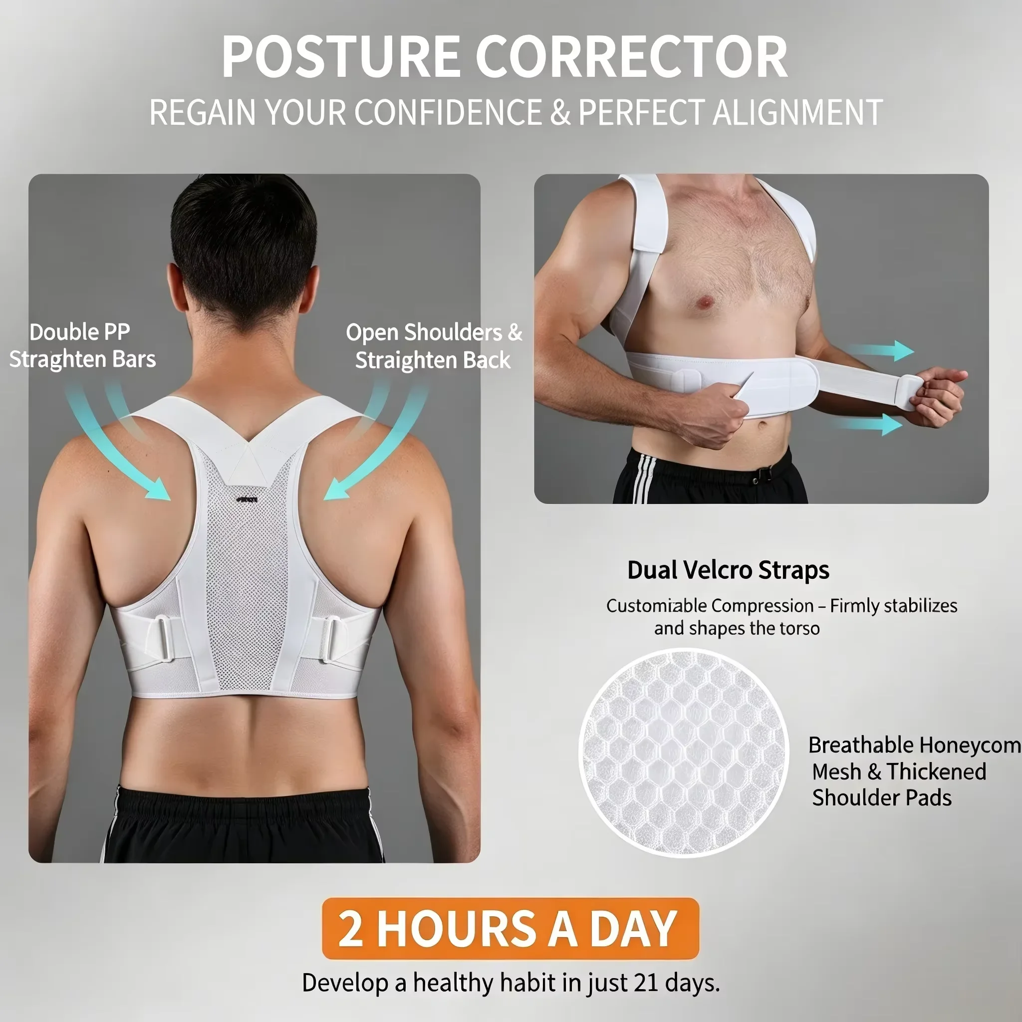 Penyangga Postur Tubuh VBOSI y - Posture Corrector Back ulasan dan harga